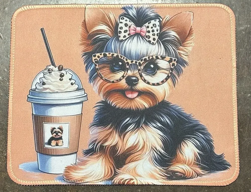 Yorkie Mouse Pad Office / Gaming Accessories NEW